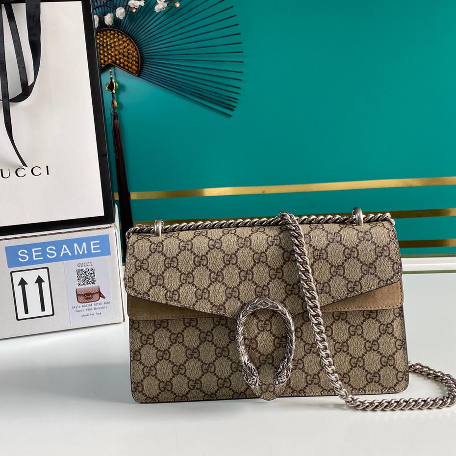 Gucci Dionysus GG Small Shoulder Bag - FashionPlug