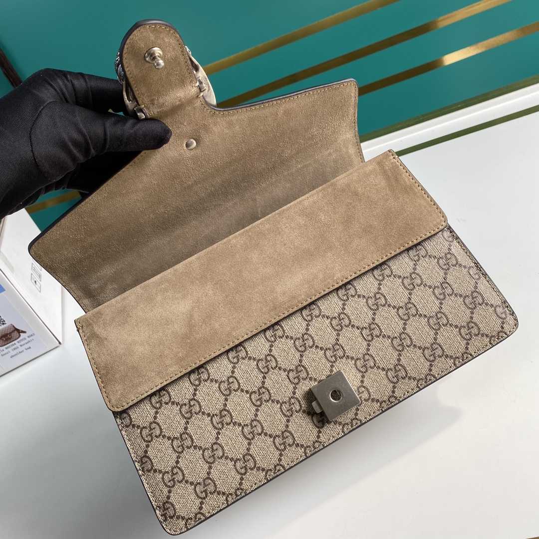 Gucci Dionysus GG Small Shoulder Bag - FashionPlug
