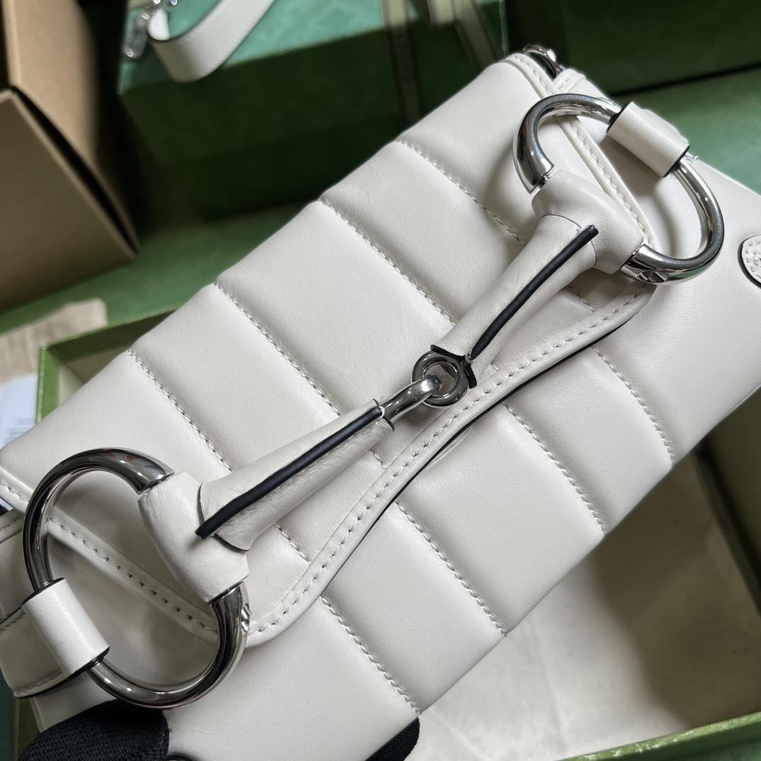 Gucci Horsebit Chain Small Shoulder Bag (27x 11.5x 5cm) - FashionPlug