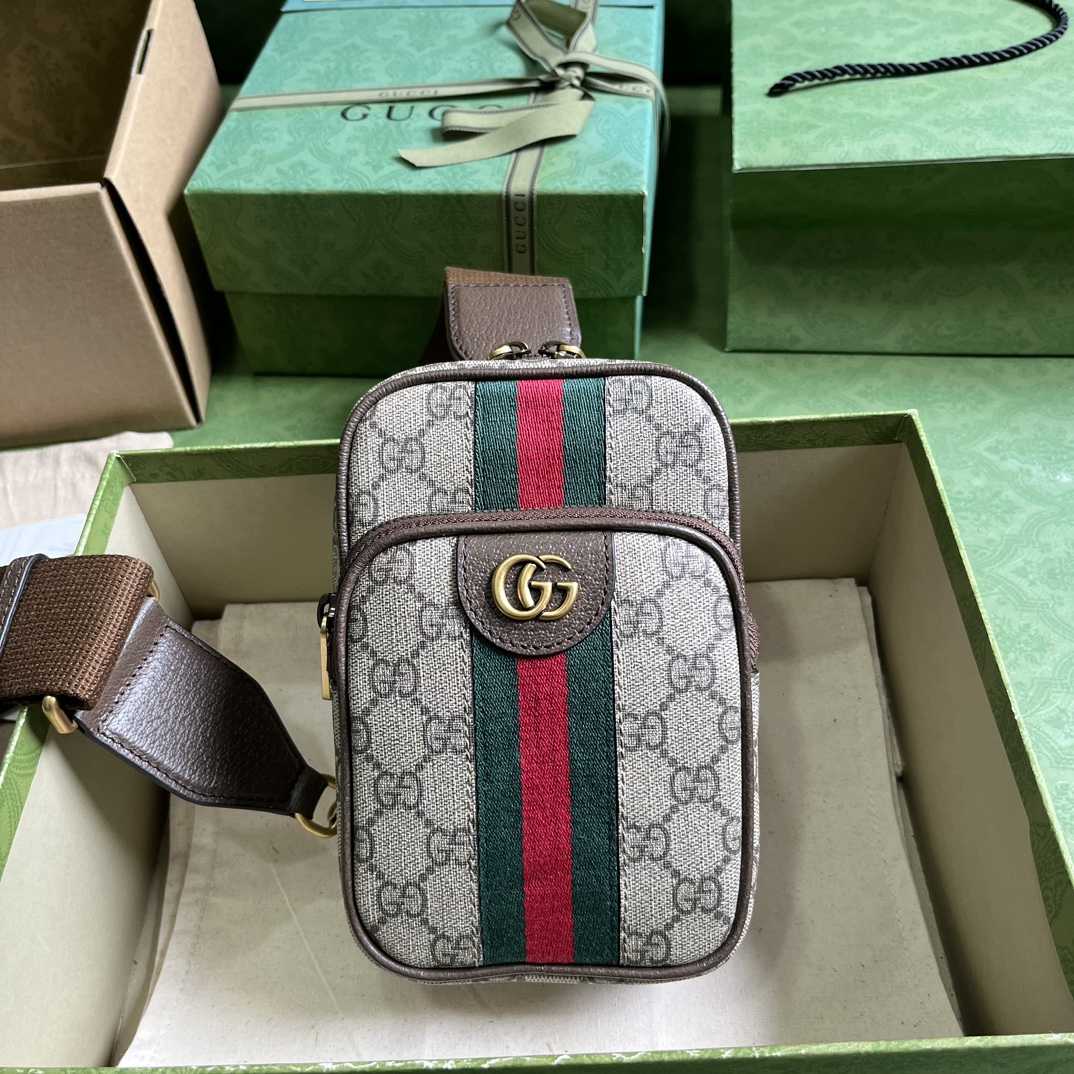 Gucci Ophidia GG Mini Bag (12x 18x 6.9cm) - FashionPlug