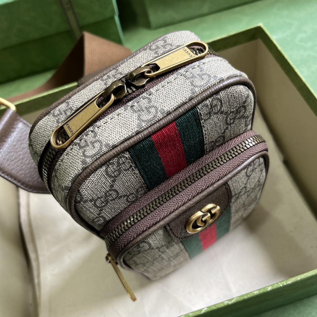 Gucci Ophidia GG Mini Bag (12x 18x 6.9cm) - FashionPlug