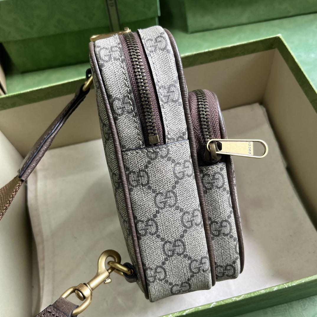 Gucci Ophidia GG Mini Bag (12x 18x 6.9cm) - FashionPlug