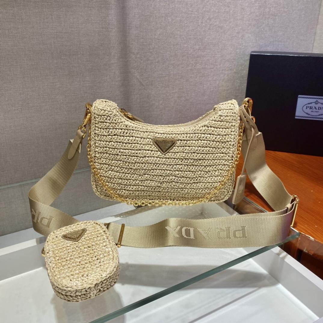 Prada Raffia Bag - FashionPlug