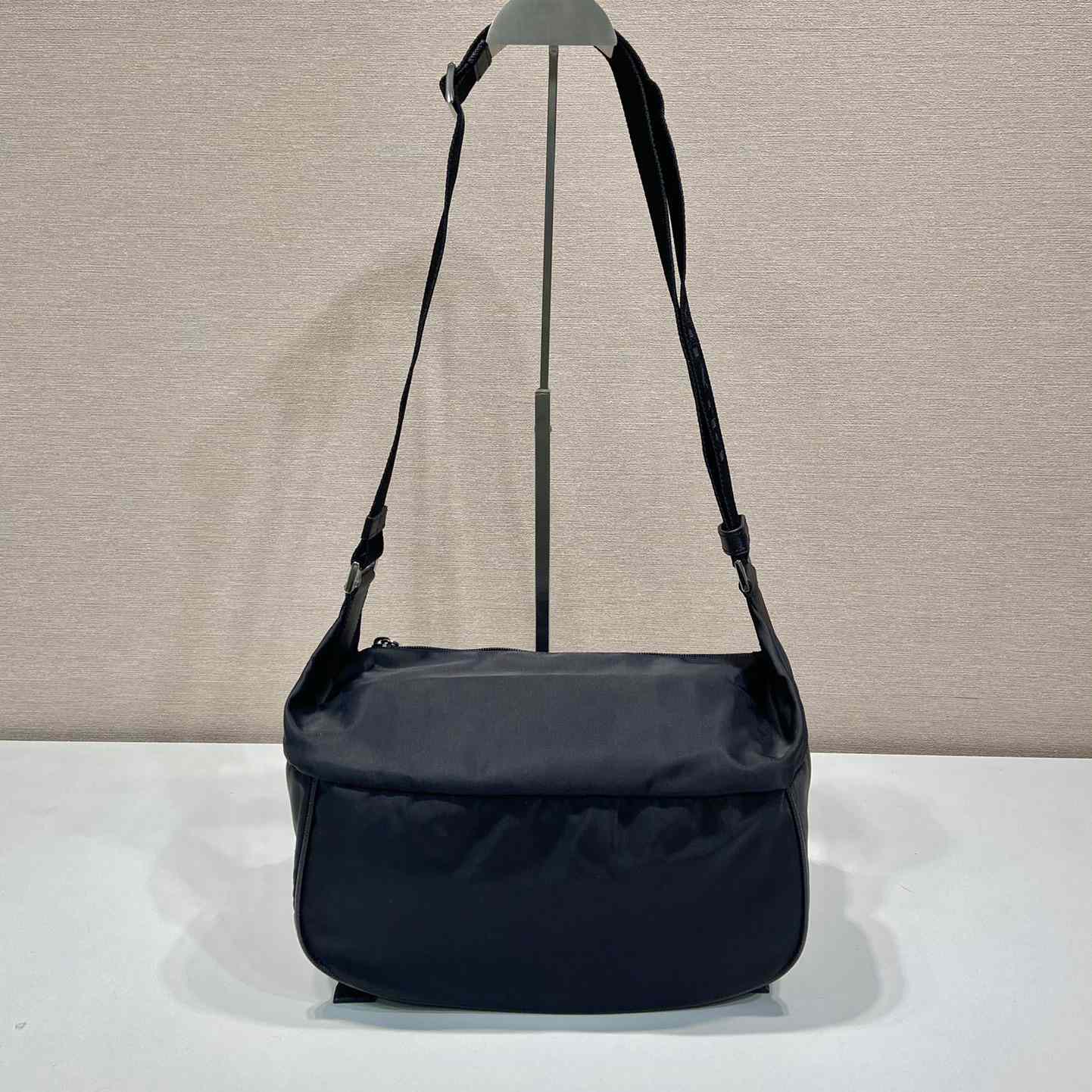 Prada Re-Nylon And Saffiano Leather Shoulder Bag - FashionPlug