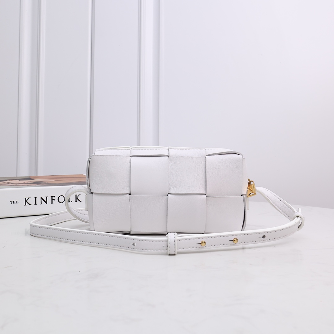 Bottega Veneta Mini Cassette Cross-Body Bag - FashionPlug