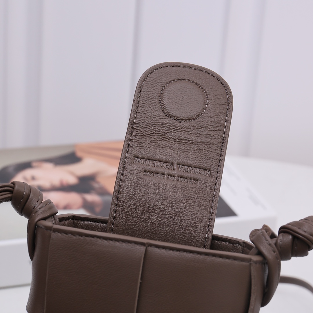 Bottega Veneta Mini Cassette Cross-Body Bag - FashionPlug