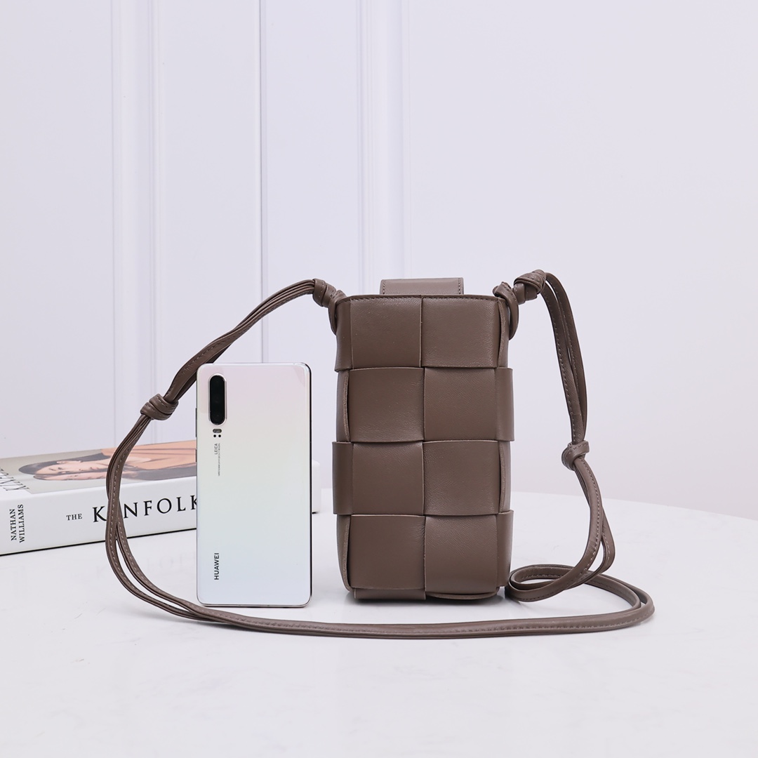 Bottega Veneta Mini Cassette Cross-Body Bag - FashionPlug