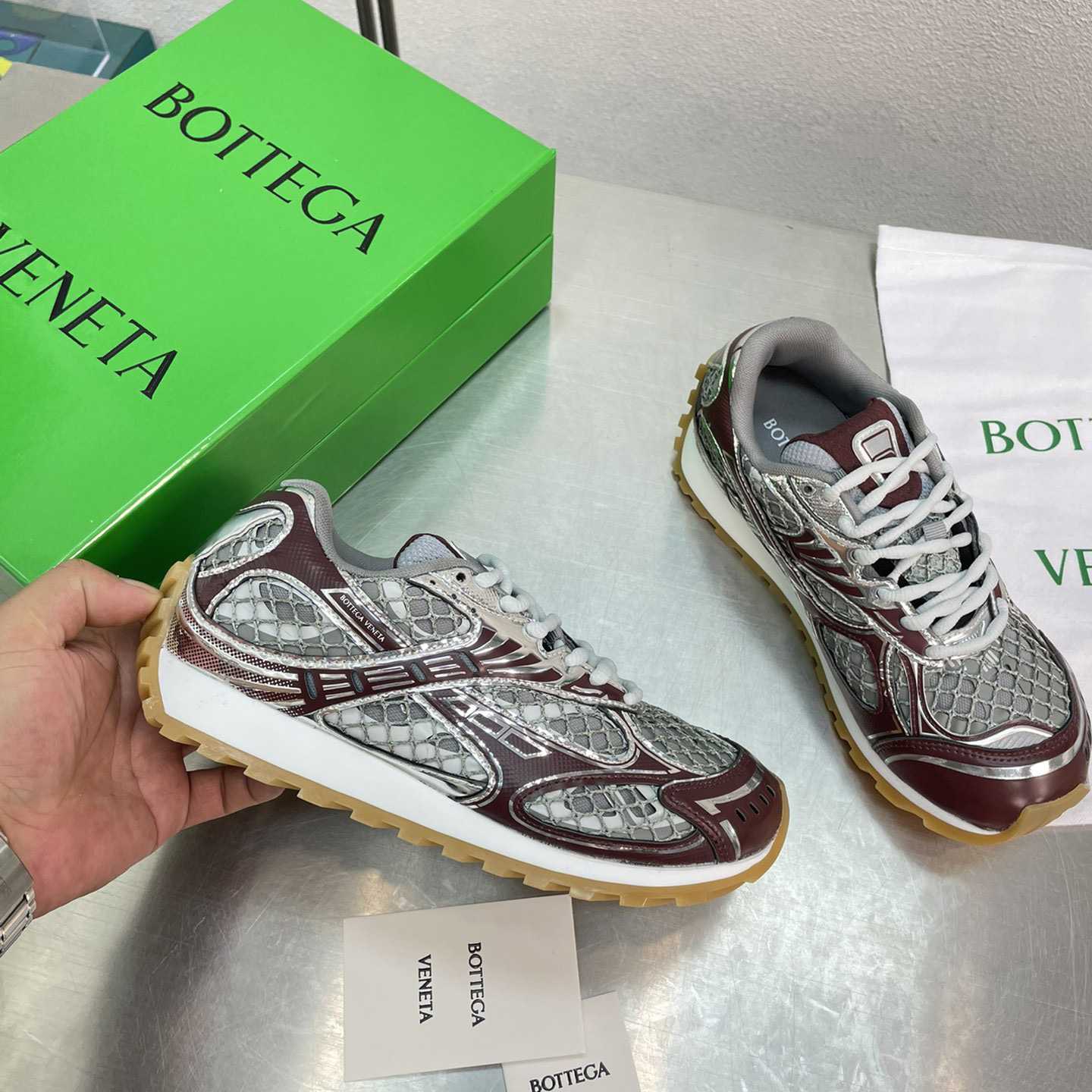 Bottega Veneta Orbit Sneaker - FashionPlug