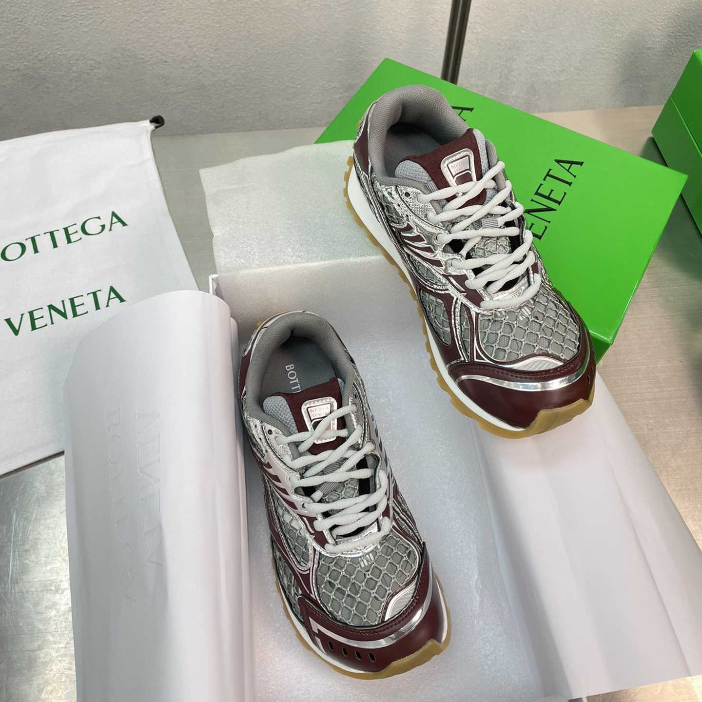 Bottega Veneta Orbit Sneaker - FashionPlug