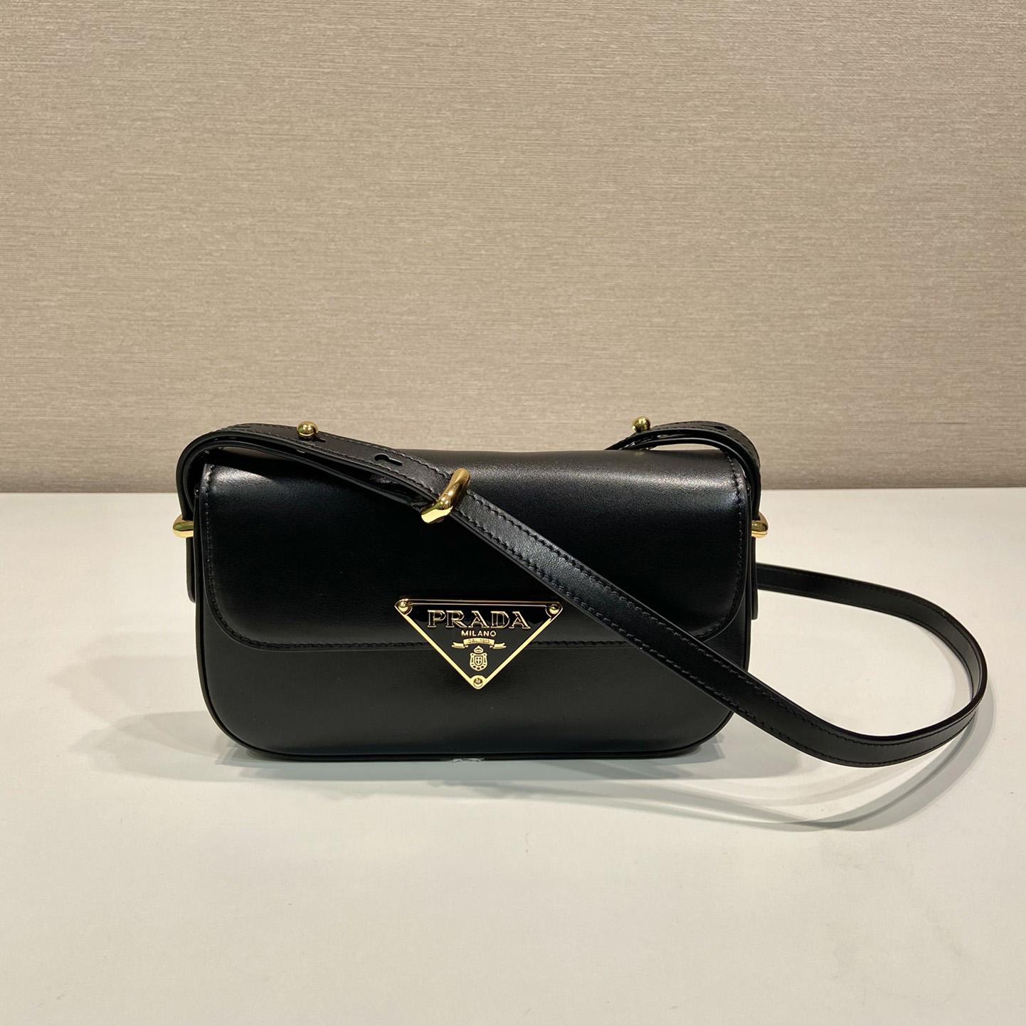 Prada Leather Shoulder Bag - FashionPlug