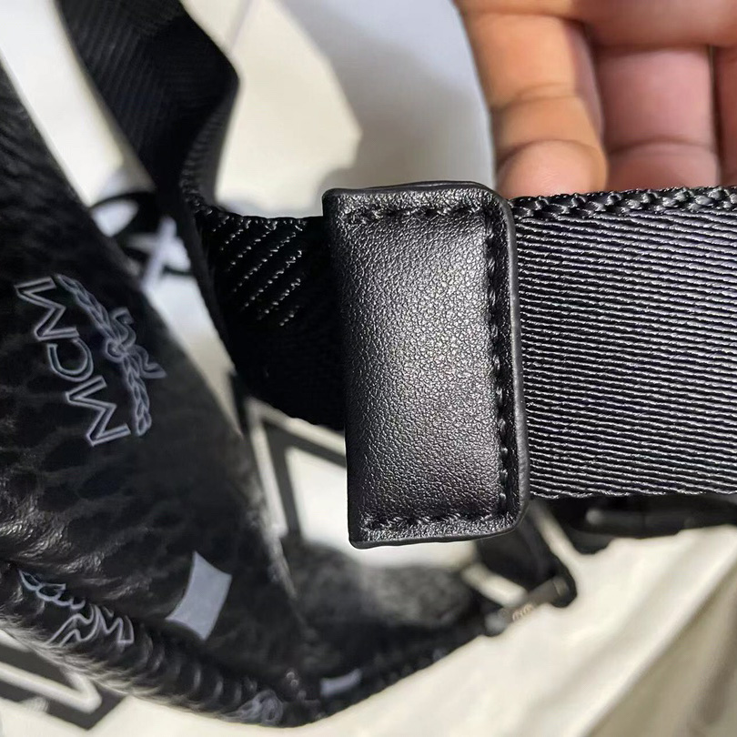 MCM Visetos Belt Bag (12X34X7cm) - FashionPlug