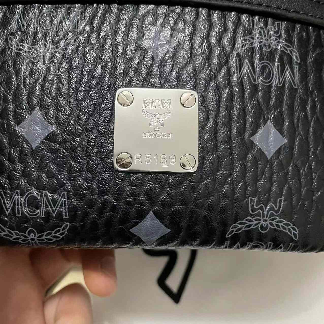 MCM Visetos Belt Bag (12X34X7cm) - FashionPlug