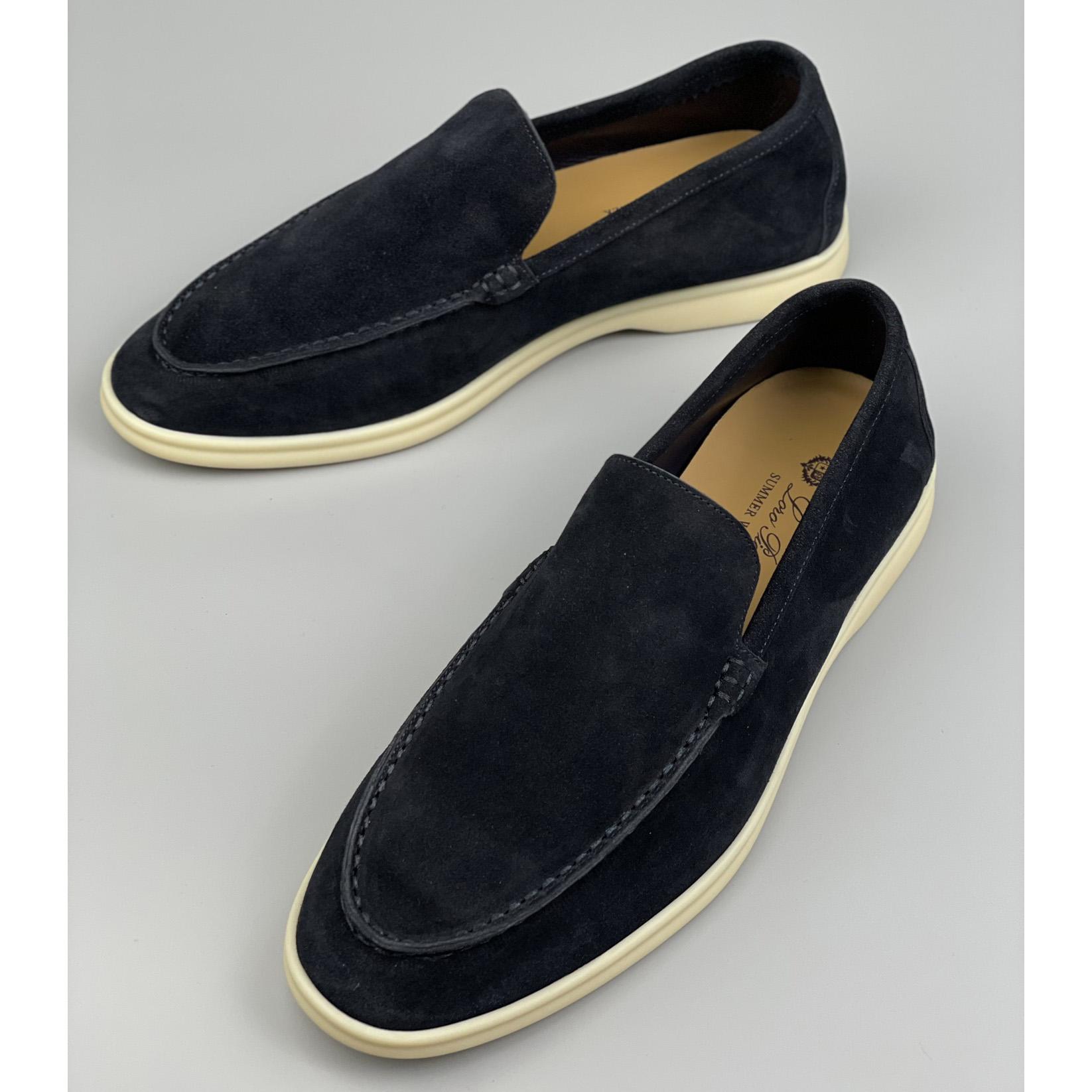 Loro Piana Summer Walk Loafers  - FashionPlug