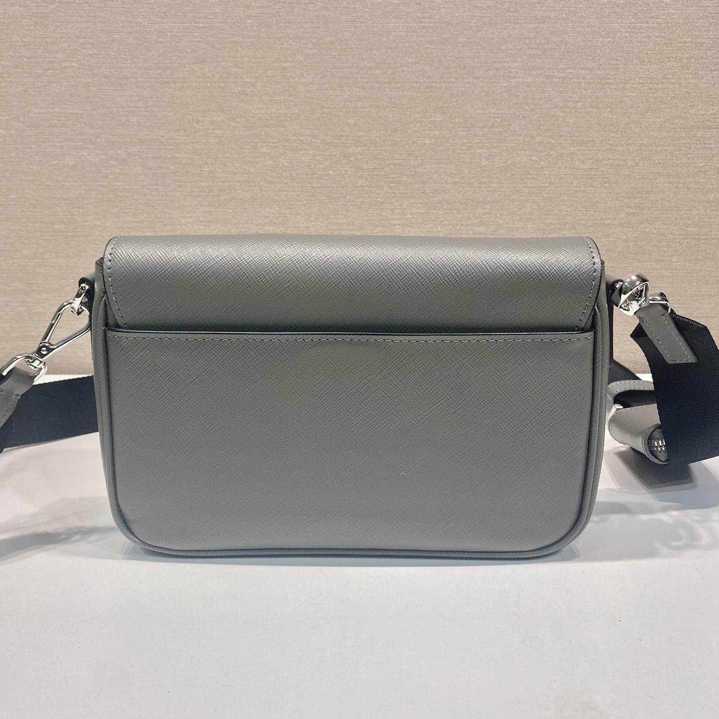 Prada Saffiano Leather Shoulder Bag - FashionPlug