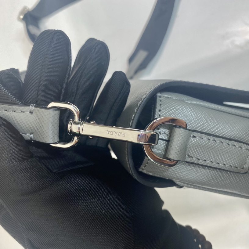 Prada Saffiano Leather Shoulder Bag - FashionPlug