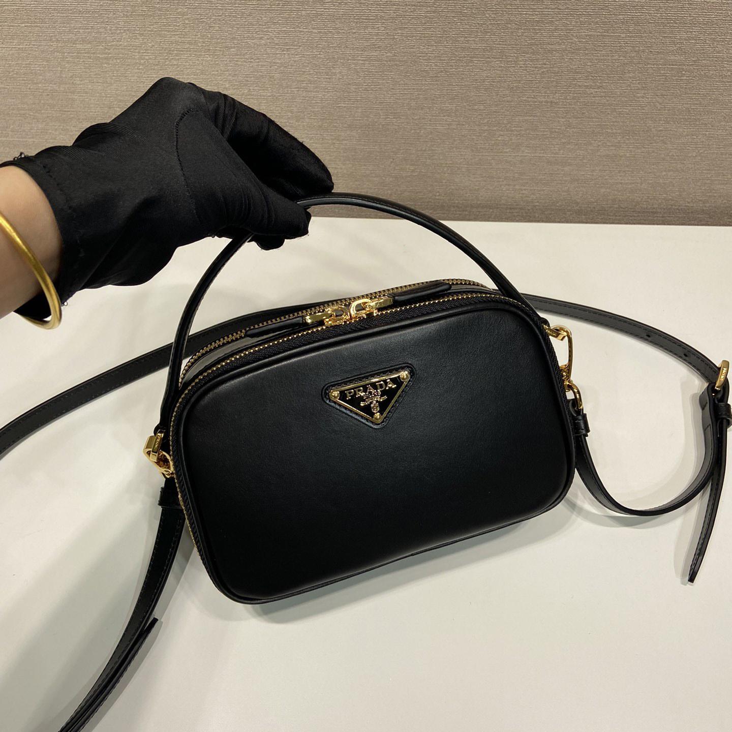Prada Odette Leather Mini-bag - FashionPlug