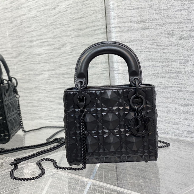 Dior Mini Lady Dior Bag   17cm - FashionPlug