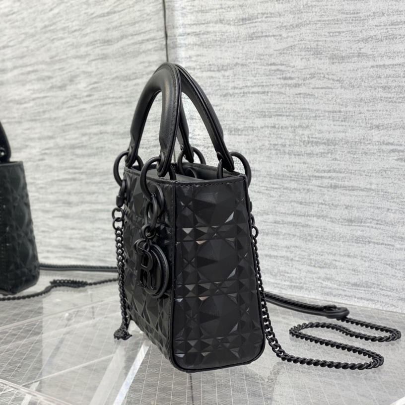 Dior Mini Lady Dior Bag   17cm - FashionPlug