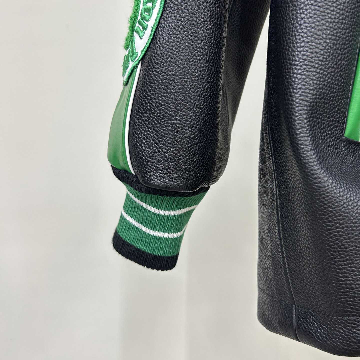 Louis Vuitton Long Leather Coach Jacket   - FashionPlug