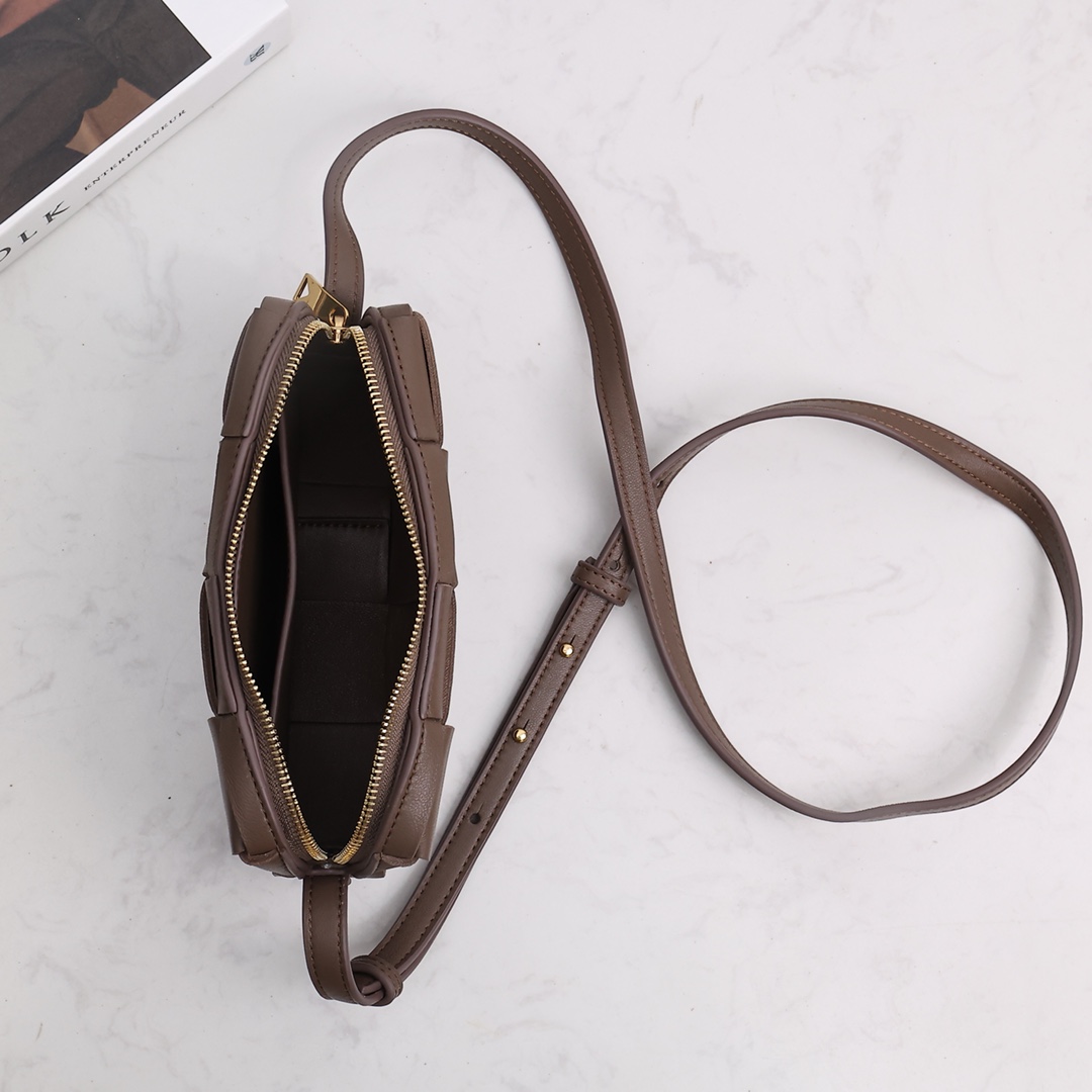 Bottega Veneta Mini Cassette Cross-Body Bag - FashionPlug