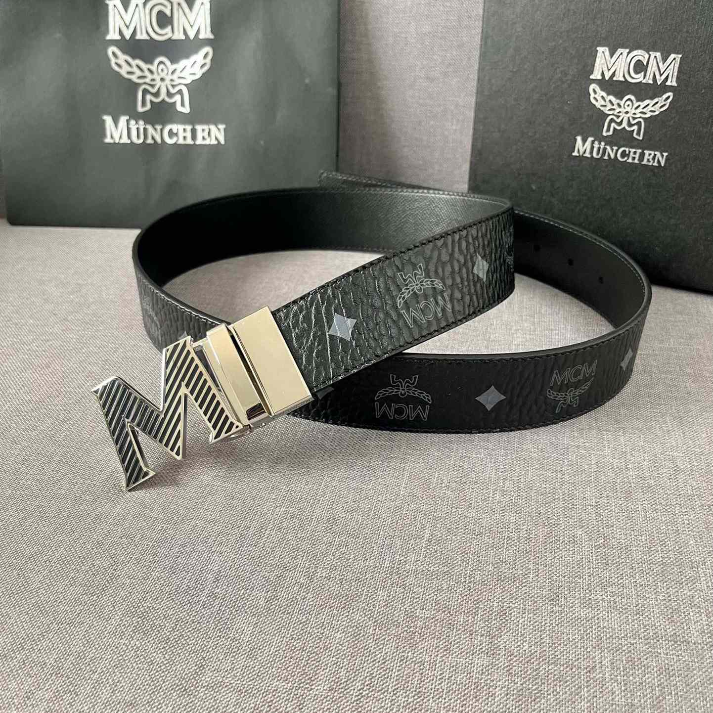 MCM Reversible Belts  - FashionPlug