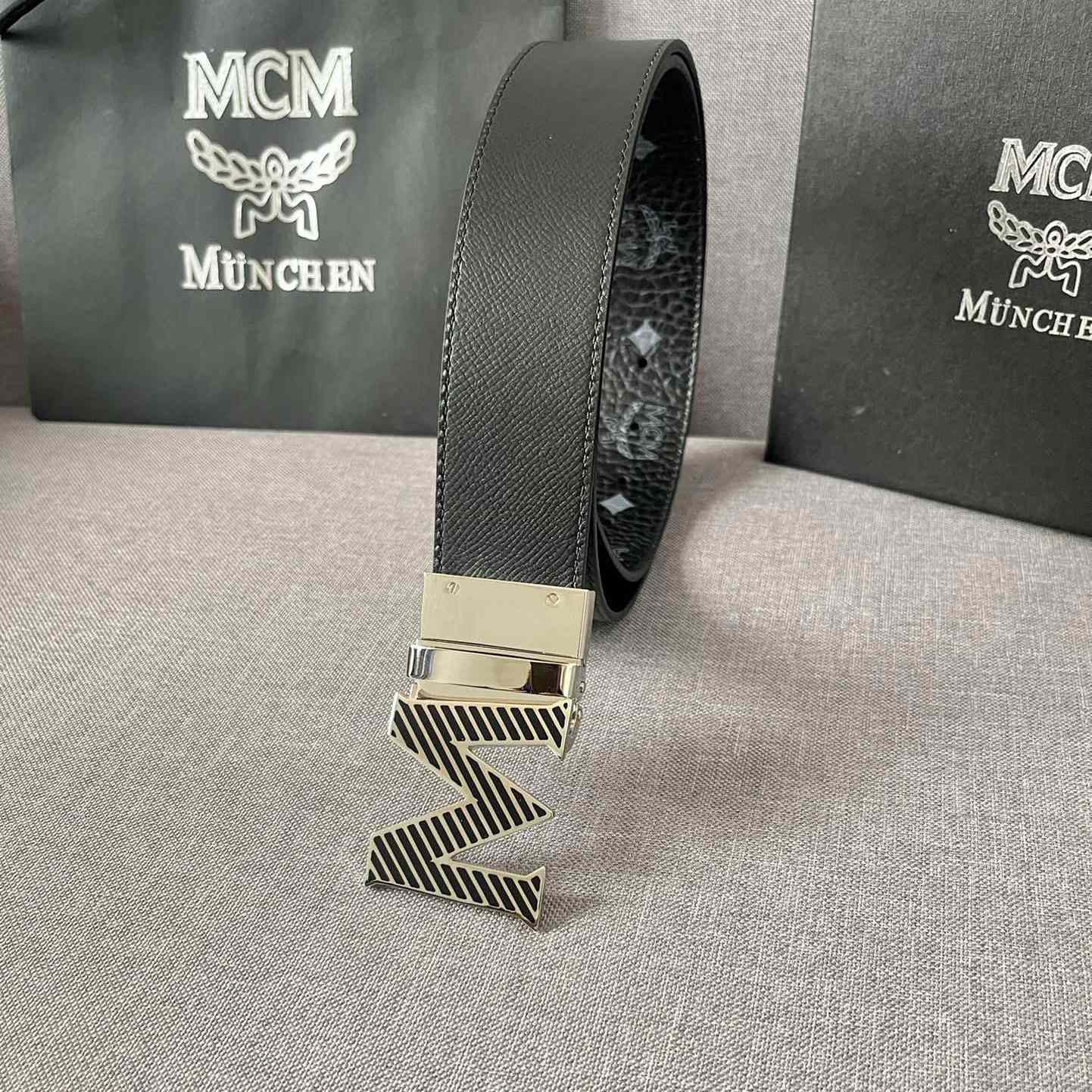 MCM Reversible Belts  - FashionPlug