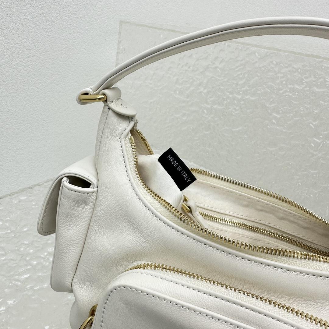 Miu Miu Nappa Leather Pocket Bag - FashionPlug
