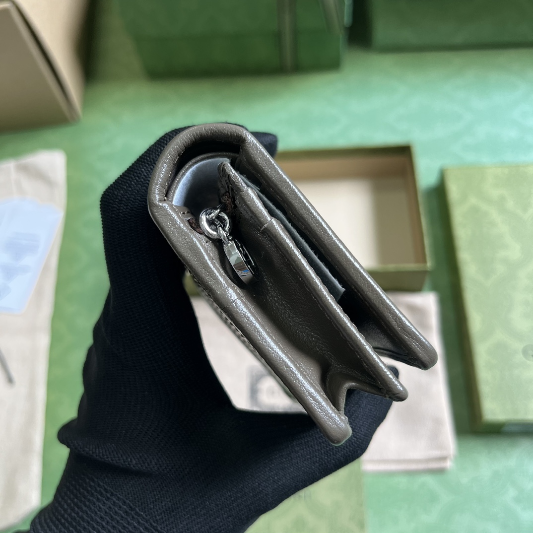 Gucci Blondie Card Case Wallet (8.5x 11x 3cm) - FashionPlug