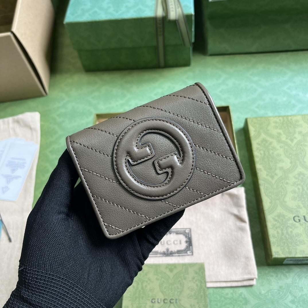 Gucci Blondie Card Case Wallet (8.5x 11x 3cm) - FashionPlug
