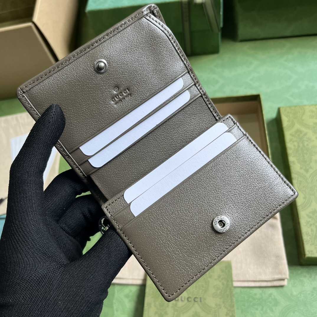 Gucci Blondie Card Case Wallet (8.5x 11x 3cm) - FashionPlug