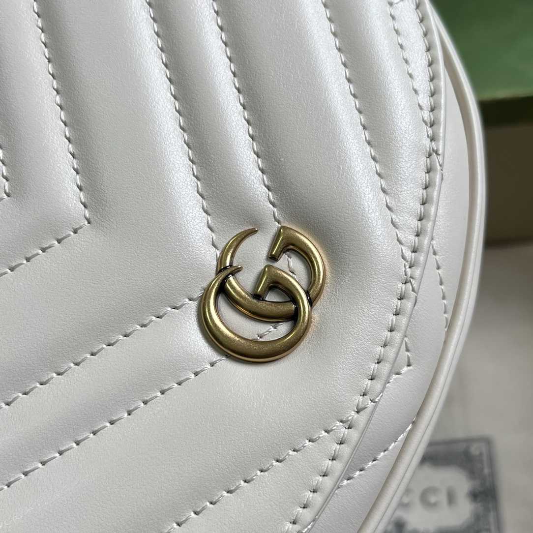 Gucci GG Marmont Matelasse Chain Mini Bag (20x 14.5x 4cm) - FashionPlug