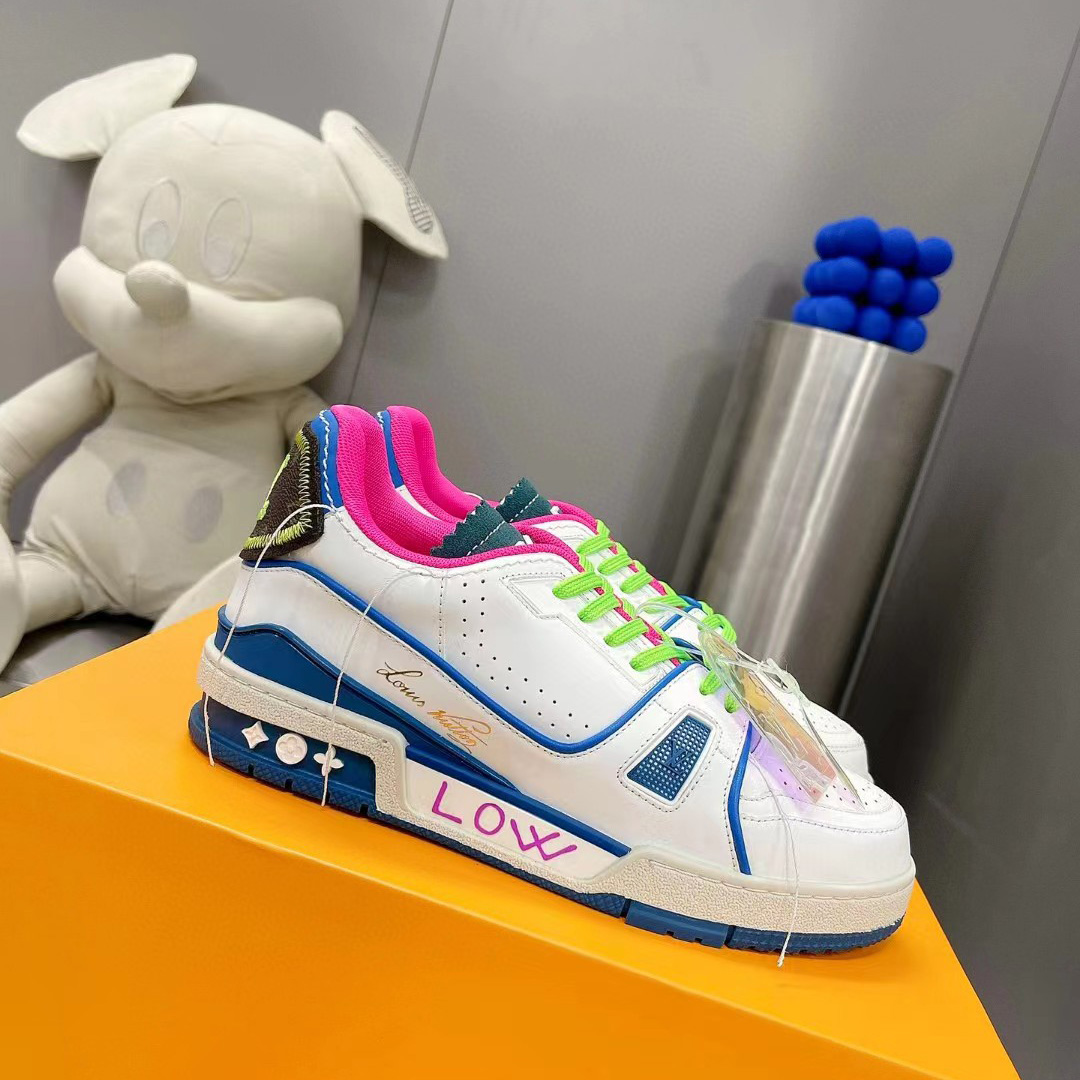 Louis Vuitton LV Trainer Sneaker    - FashionPlug