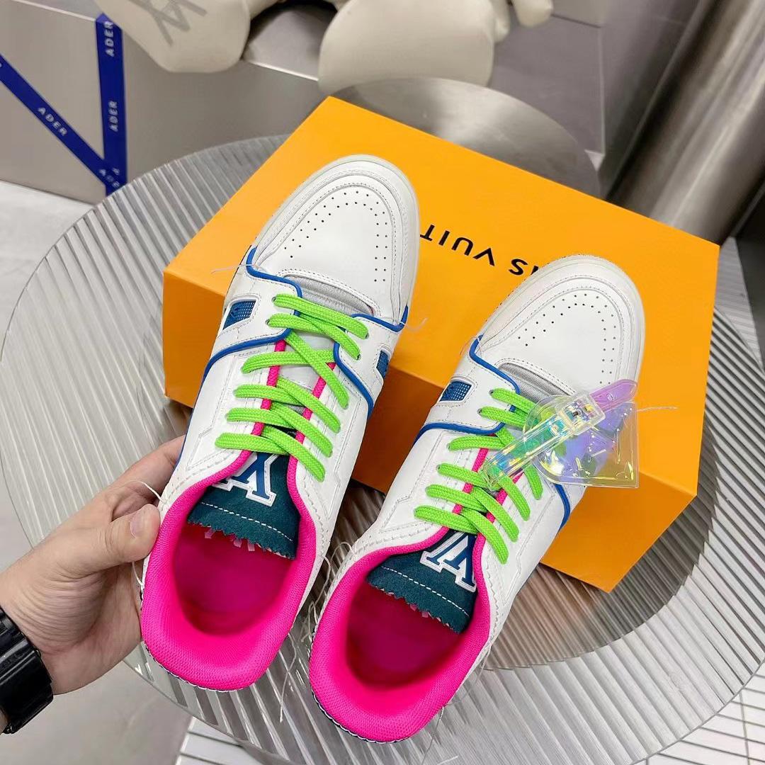 Louis Vuitton LV Trainer Sneaker    - FashionPlug