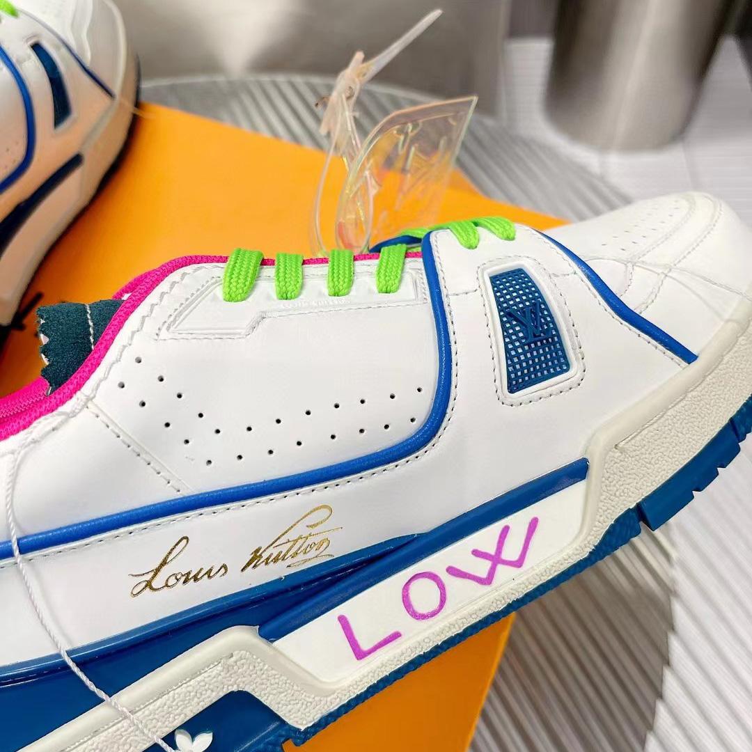 Louis Vuitton LV Trainer Sneaker    - FashionPlug