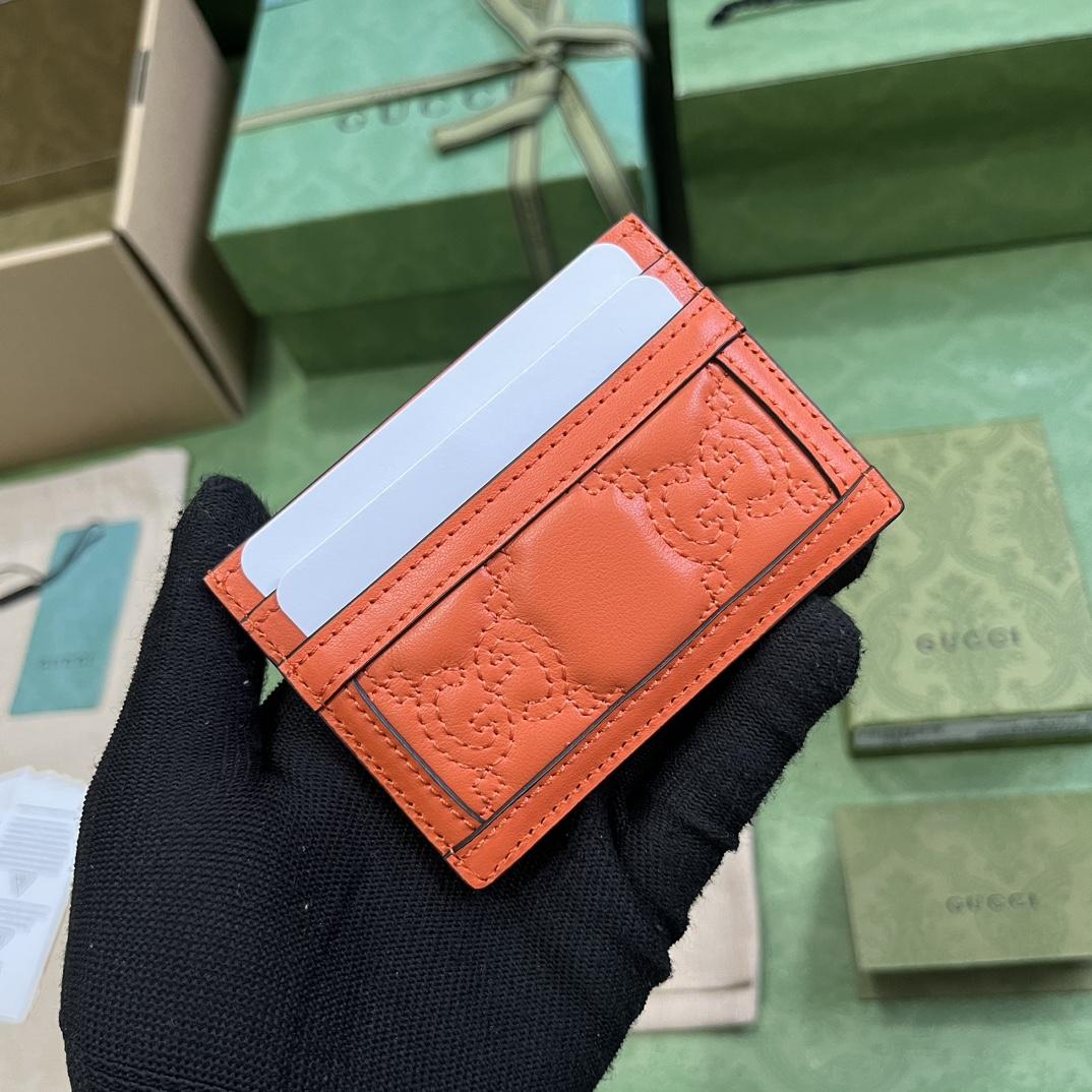 Gucci GG Matelasse Card Case - FashionPlug