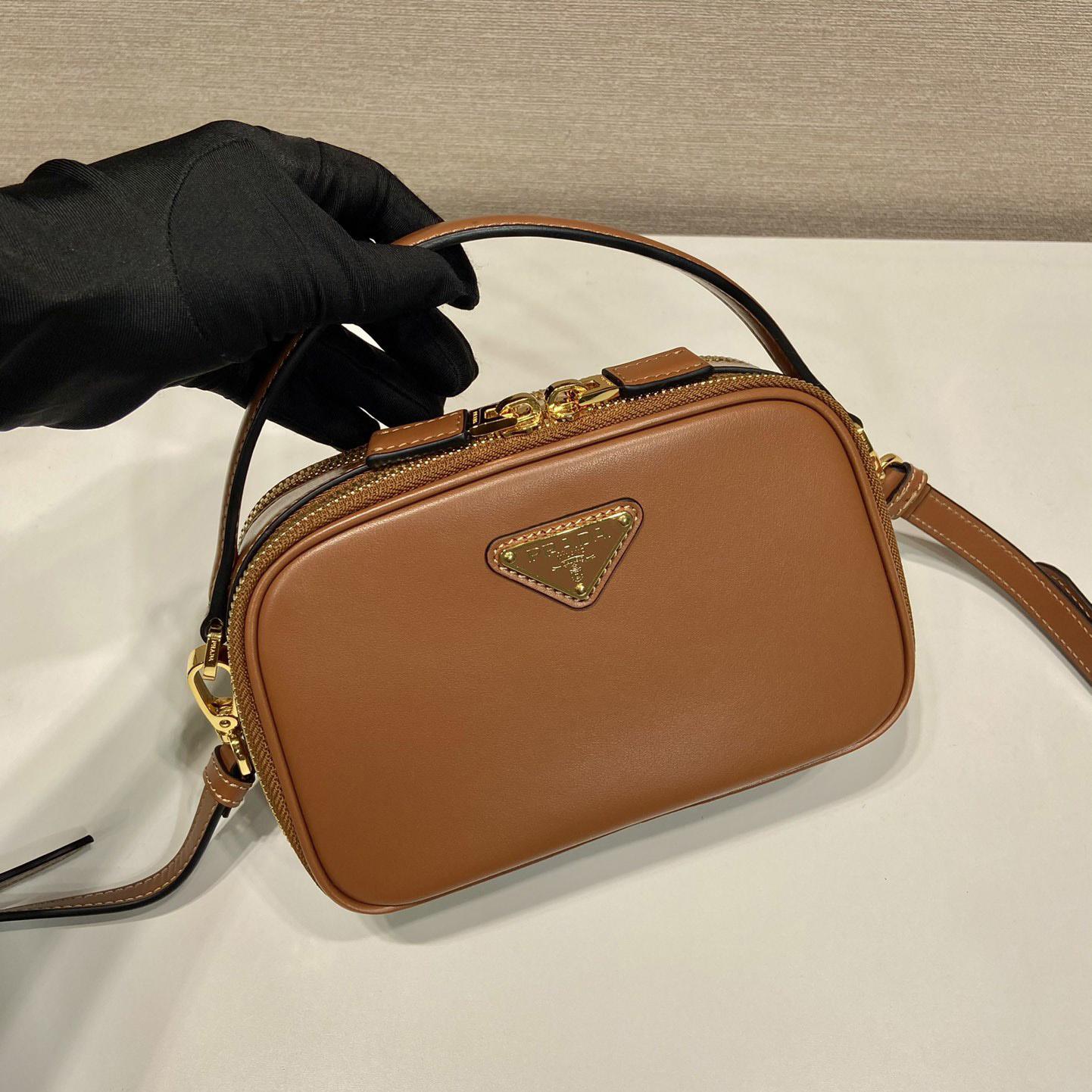 Prada Odette Leather Mini-bag - FashionPlug