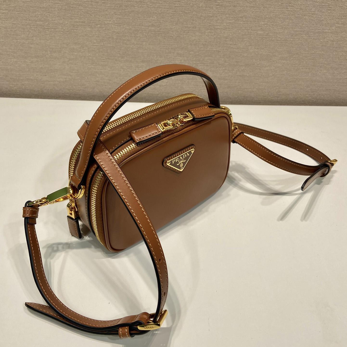 Prada Odette Leather Mini-bag - FashionPlug