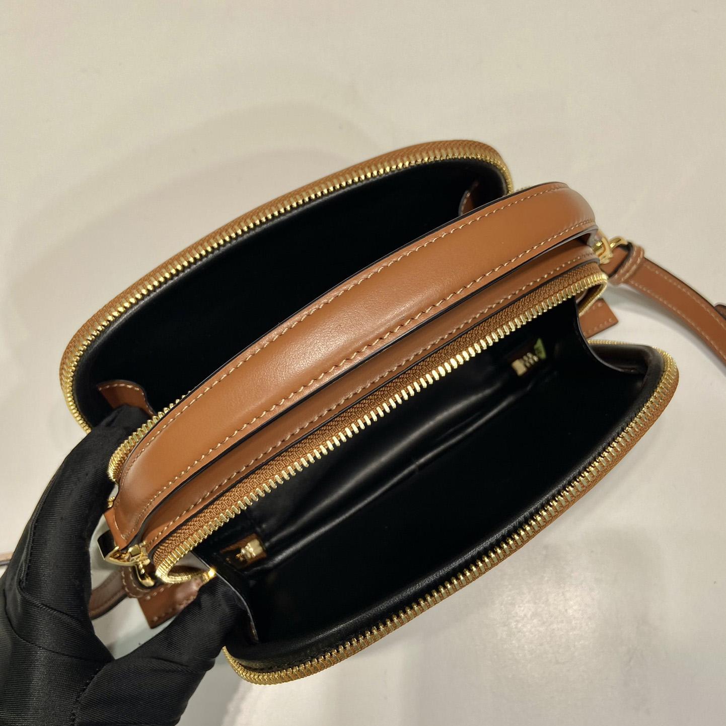 Prada Odette Leather Mini-bag - FashionPlug