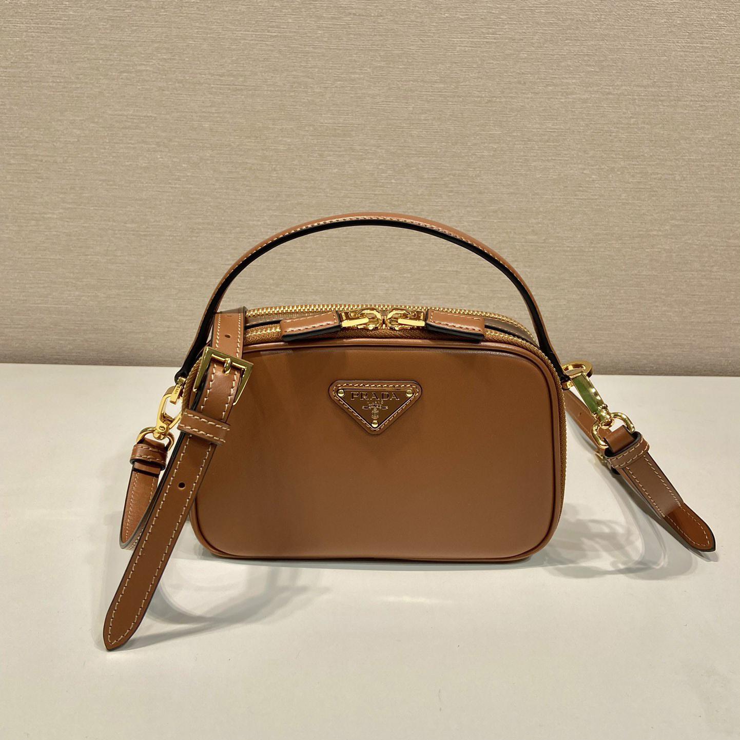 Prada Odette Leather Mini-bag - FashionPlug