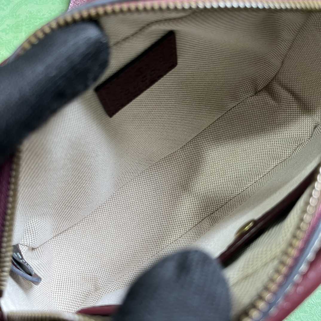 Gucci Mini GG Canvas Mini Shoulder Bag (21.5x 14x 7cm) - FashionPlug