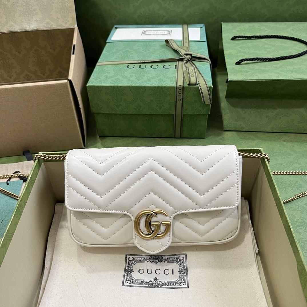 Gucci GG Marmont Mini Bag - FashionPlug