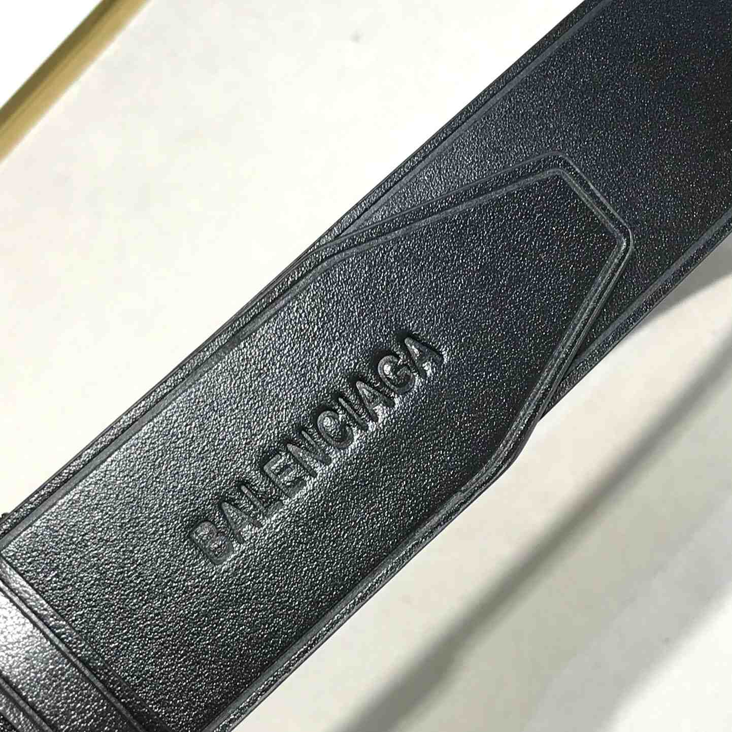 Balenciaga 3B Belt In Black  - FashionPlug