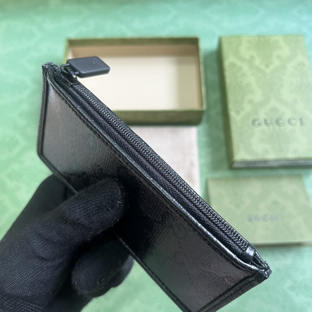 Gucci GG Crystal Card Case (14x 7.5cm) - FashionPlug