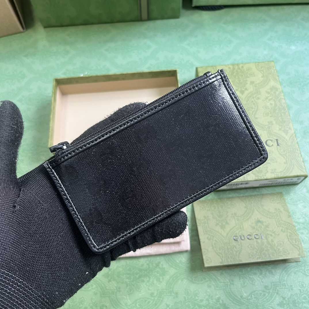 Gucci GG Crystal Card Case (14x 7.5cm) - FashionPlug