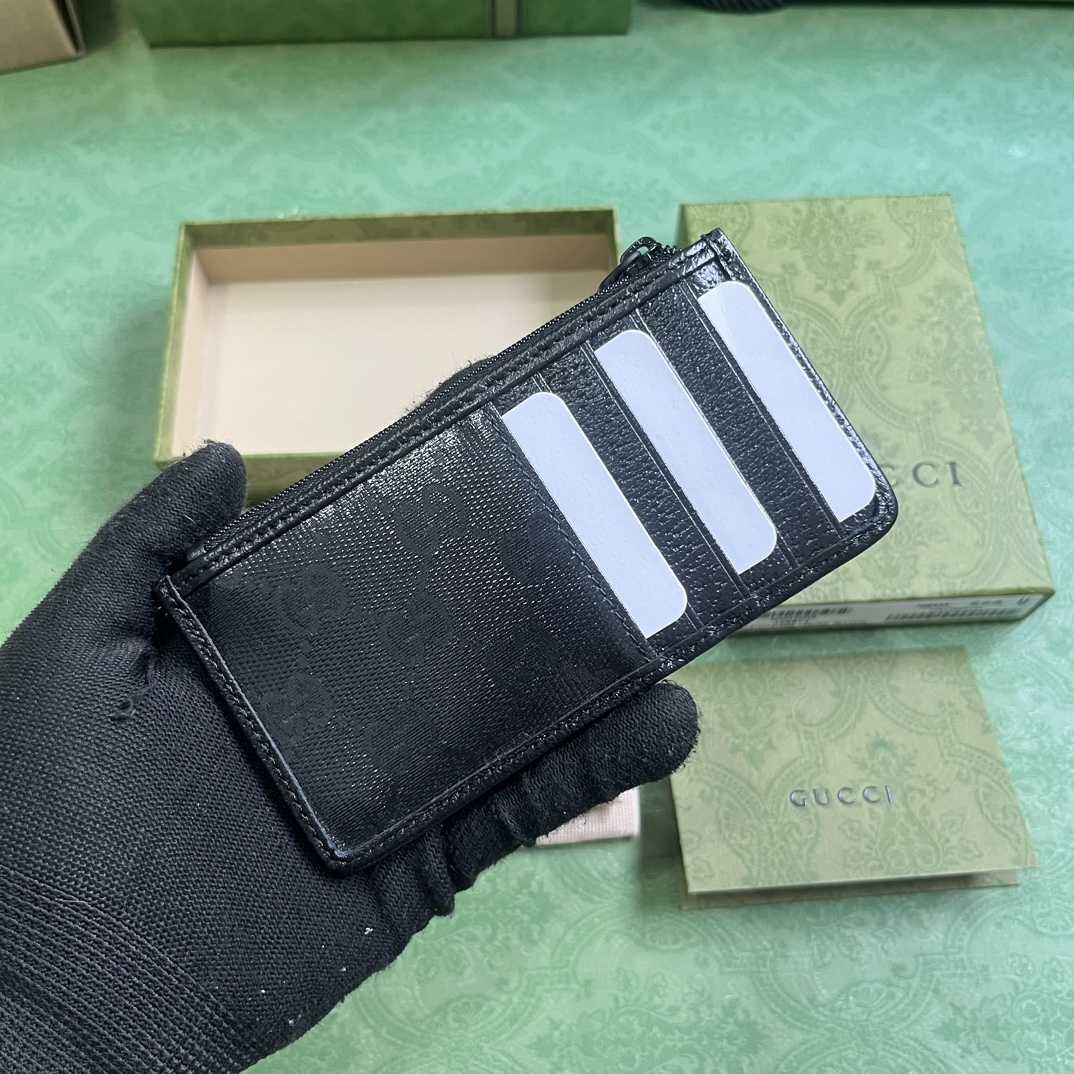 Gucci GG Crystal Card Case (14x 7.5cm) - FashionPlug