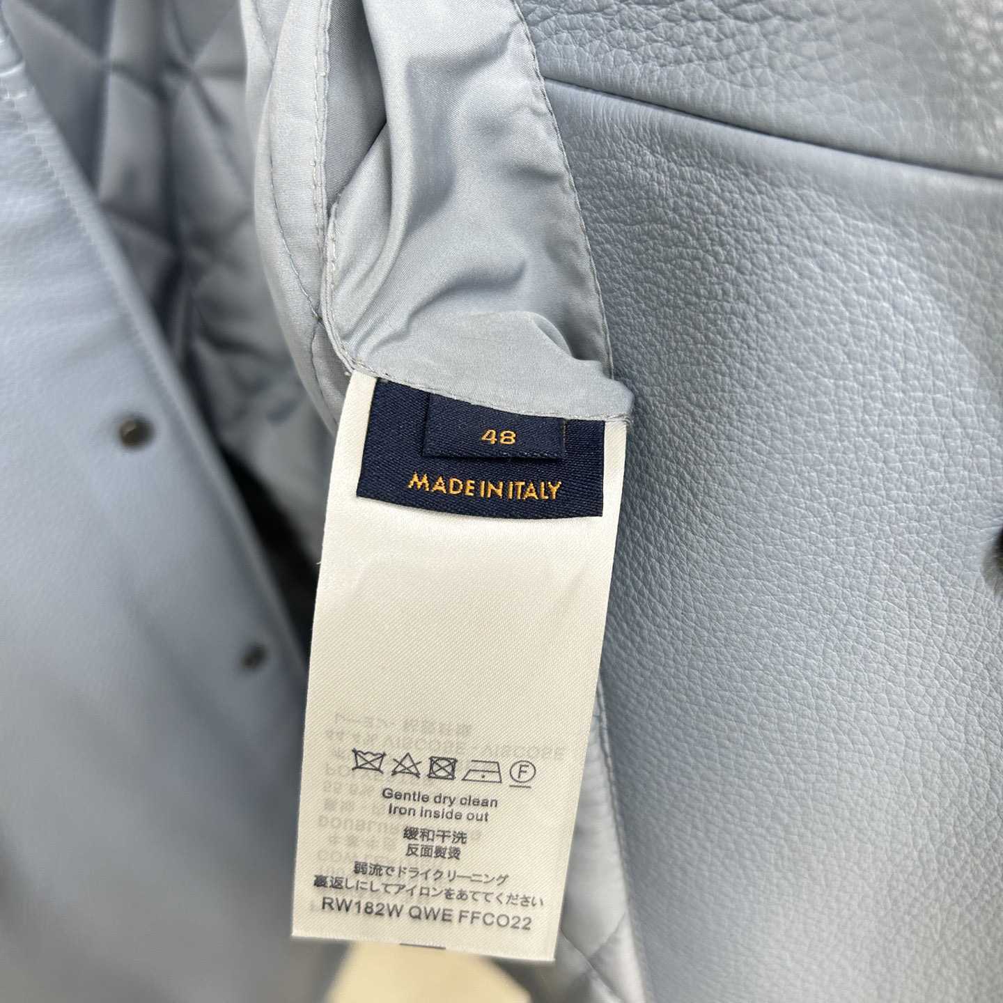 Louis Vuitton Long Leather Coach Jacket - FashionPlug