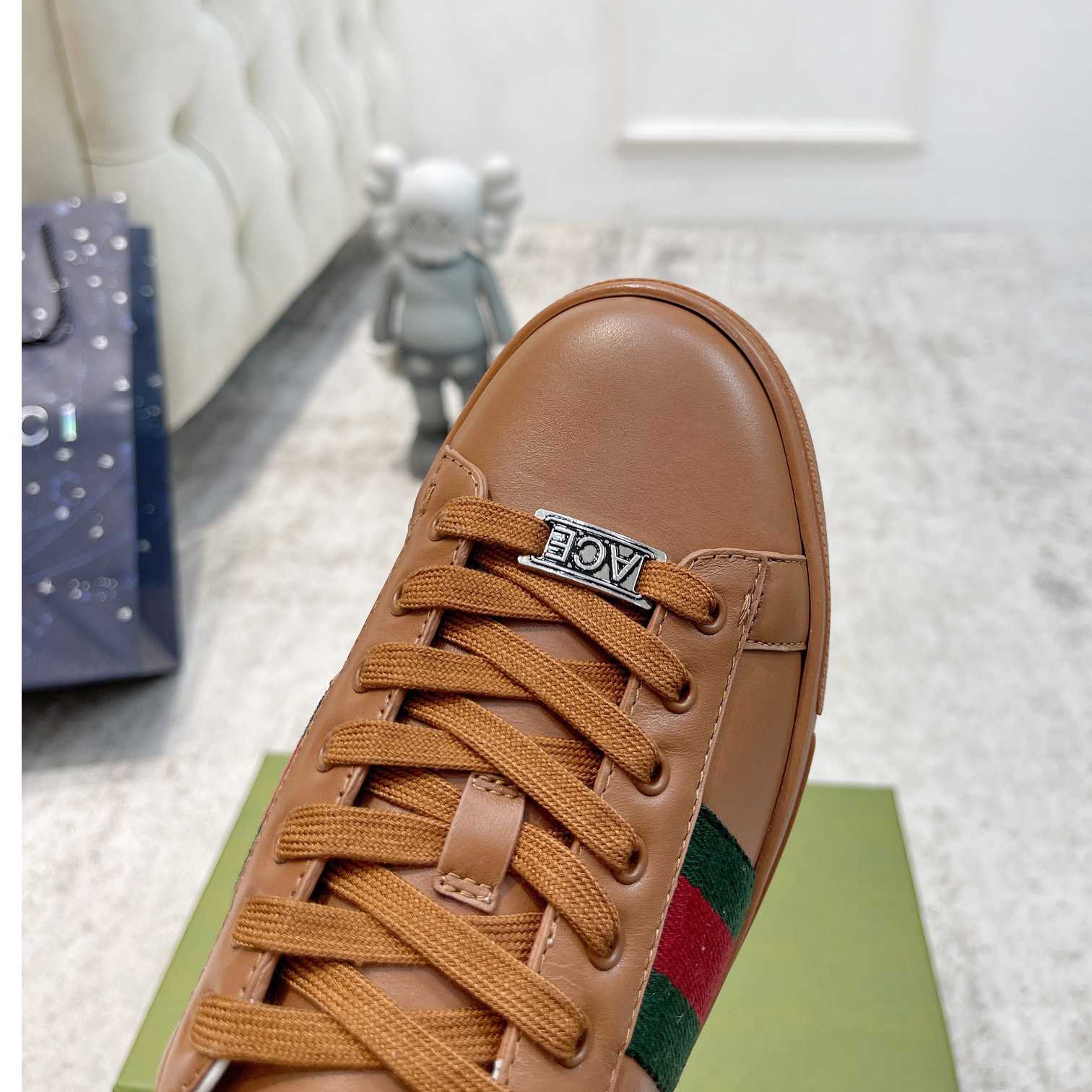 Gucci Ace Sneaker With Web (upon uk size) - FashionPlug