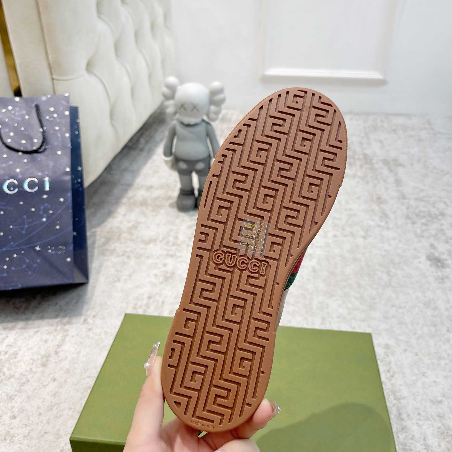 Gucci Ace Sneaker With Web (upon uk size) - FashionPlug