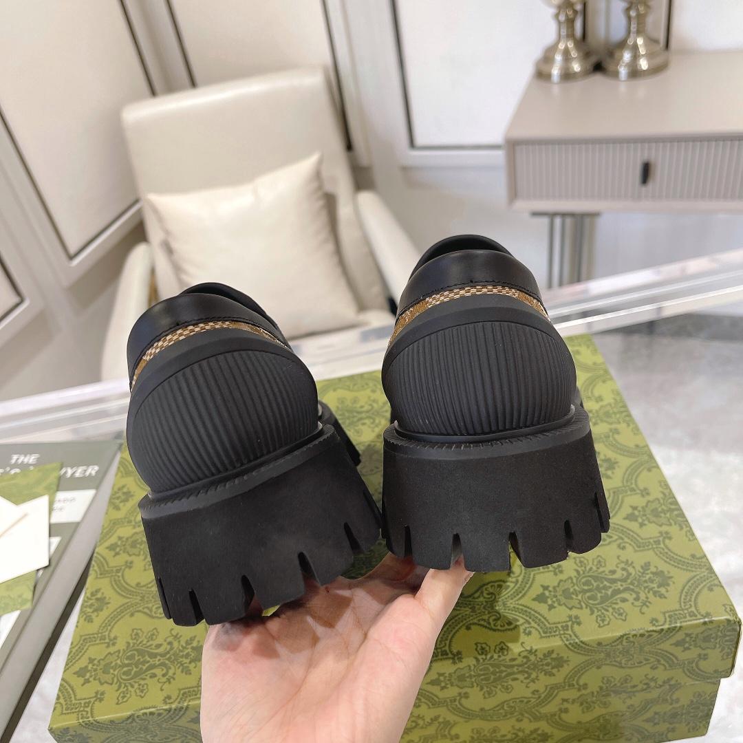 Gucci Maxi GG Loafers - FashionPlug