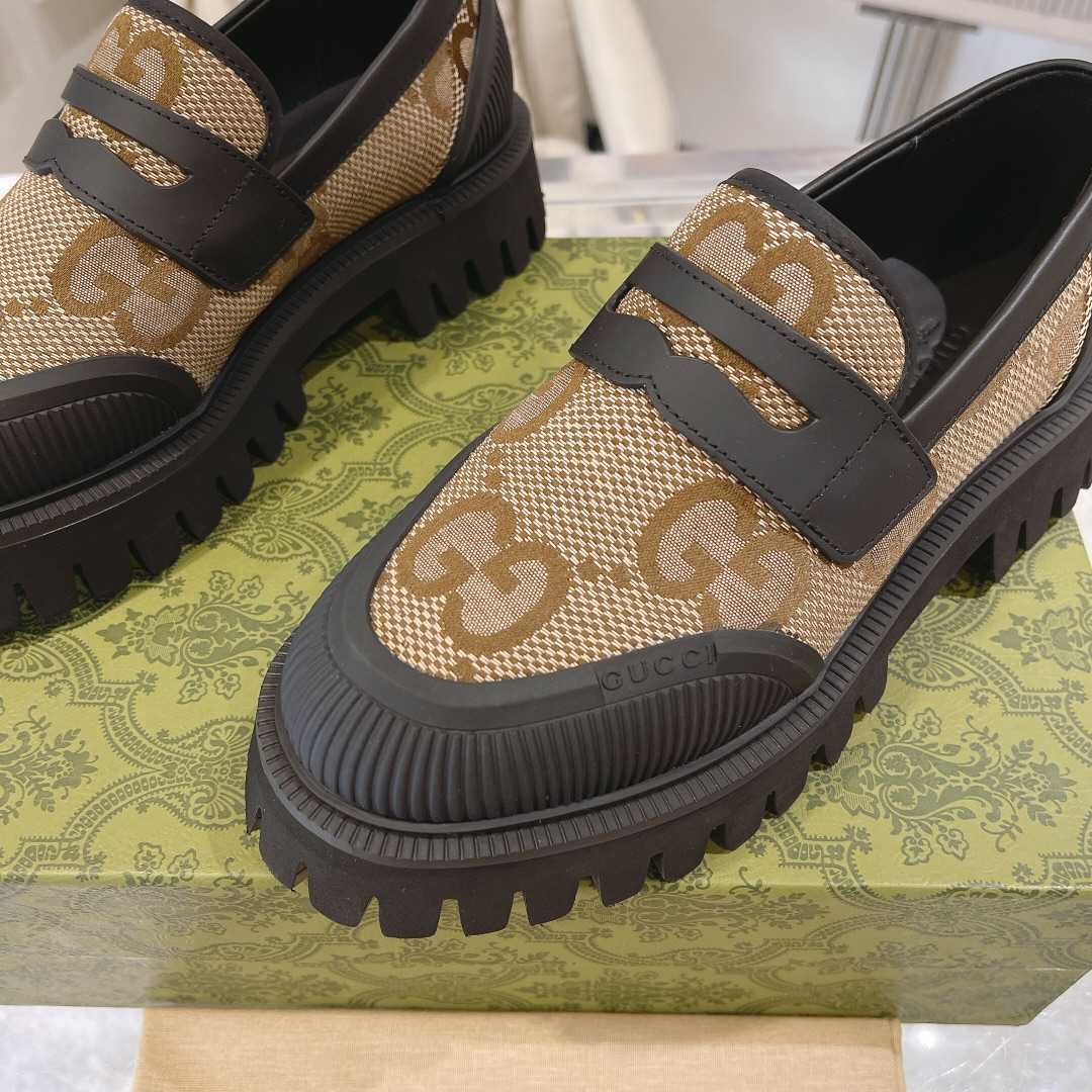 Gucci Maxi GG Loafers - FashionPlug